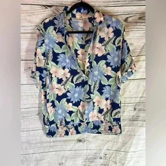 Alfred Dunner vintage button up top - Picture 1 of 6